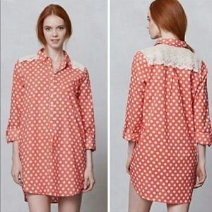 Lili's closet Taylor dots sleep shirt size medium